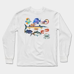 A School of Fish Long Sleeve T-Shirt